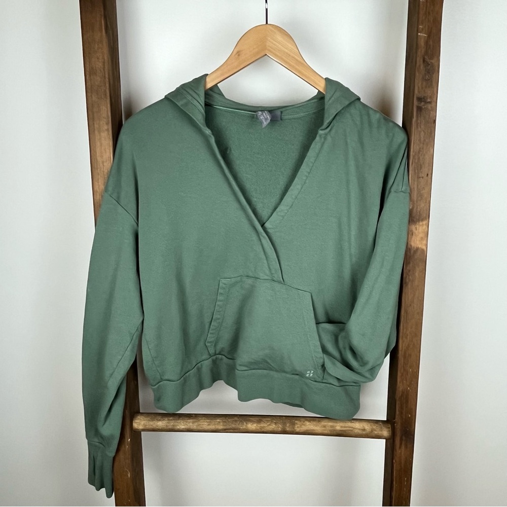 Sweaty Betty Cropped Hoodie Sweatshirt